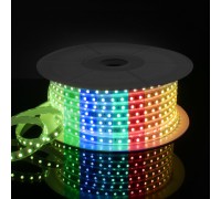 Светодиодная лента LS002 220V RGB Лента светодиодная 220V 11W 60Led 5050 IP65 мульти, 50 м Elektrostandard