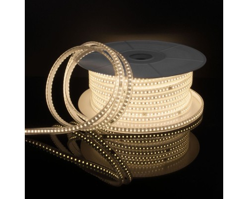 Светодиодная лента LS014 220V Лента светодиодная 220V 8W 60Led 2835 IP65 дневной белый, 50 м Elektrostandard