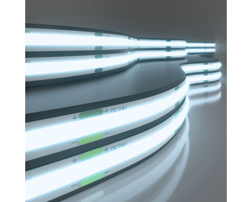 Светодиодная лента 24V 352Led 11W IP20 Лента светодиодная 24V 11W 352Led COB IP20 холодный белый, 5м Elektrostandard