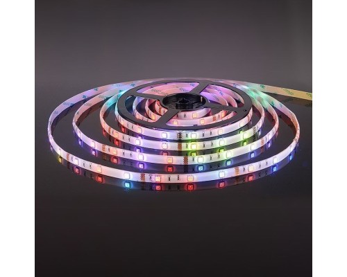 Светодиодная лента 24V 14,4W IP65 Лента светодиодная 24V 14,4W 60Led 5050 IP65 RGB, 5м Elektrostandard