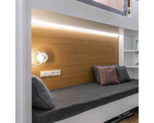 Светодиодная лента 24V 14,4W IP65 Лента светодиодная 24V 14,4W 60Led 5050 IP65 теплый белый, 5м Elektrostandard