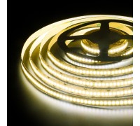 Светодиодная лента 24V 16W IP65 Лента светодиодная 24V 16W 240Led 2835 IP65 тёплый белый, 5м Elektrostandard