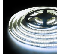 Светодиодная лента 24V 16W IP65 Лента светодиодная 24V 16W 240Led 2835 IP65 холодный белый, 5м Elektrostandard