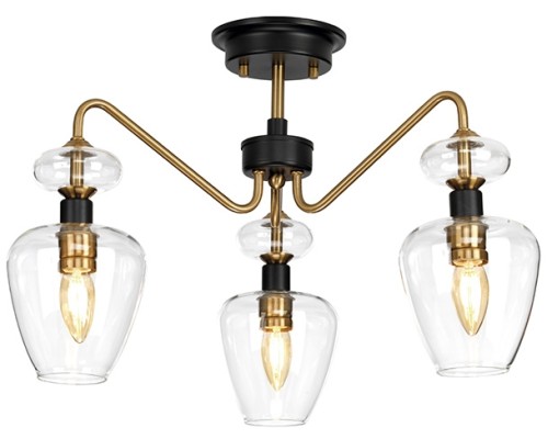 Потолочная люстра Armand DL-ARMAND-SF3-AB Elstead