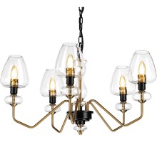 Подвесная люстра Armand DL-ARMAND5-AB Elstead