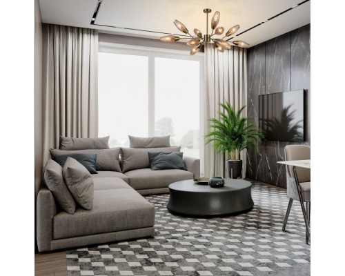 Потолочная люстра Desire 10165/12PL Copper Escada