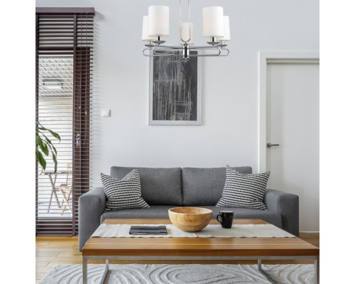 Потолочная люстра Eclipse 10166/5PL Chrome Escada