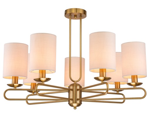 Потолочная люстра Eclipse 10166/7PL Brass Escada