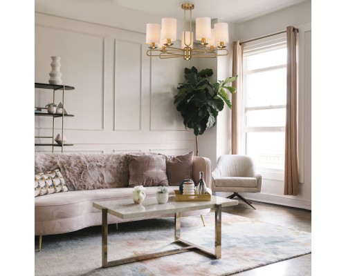 Потолочная люстра Eclipse 10166/7PL Brass Escada