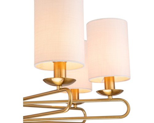 Потолочная люстра Eclipse 10166/7PL Brass Escada