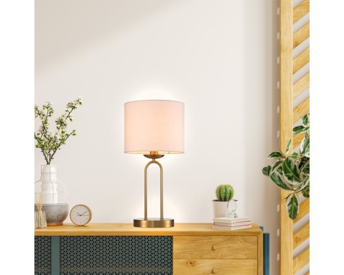 Интерьерная настольная лампа Eclipse 10166/T Brass Escada