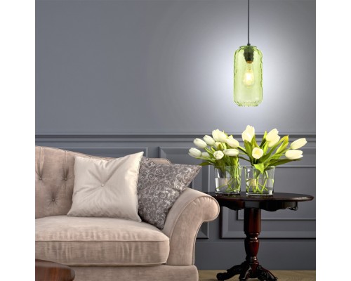 Подвесной светильник Rise 10177/1S Black/Green Escada