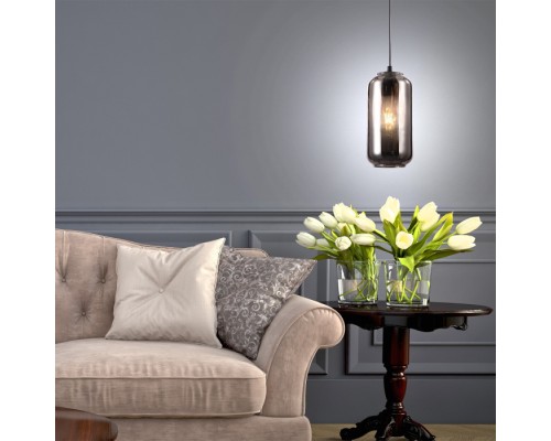 Подвесной светильник Rise 10177/1S Black/Smoke Escada