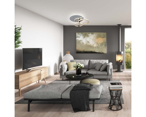 Потолочный светильник CONTOUR 10213/2LED BL Chrome Escada