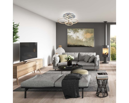 Потолочный светильник CONTOUR 10213/4LED BL Chrome Escada