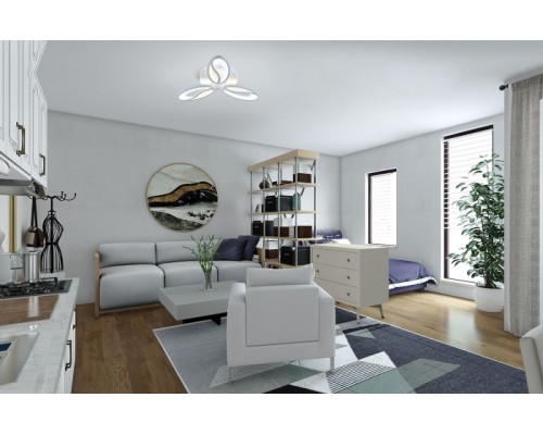 Потолочная люстра Grain 10222/3LED 46W Escada