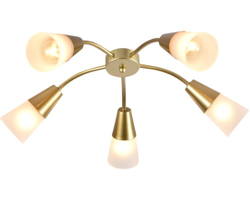 Потолочная люстра Aquilegia 1100/5P Gold Escada