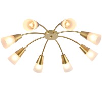 Потолочная люстра Aquilegia 1100/8P Gold Escada