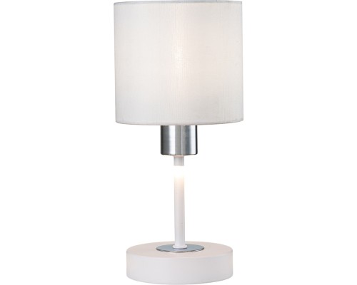 Интерьерная настольная лампа Denver 1109/1 White/Silver Escada