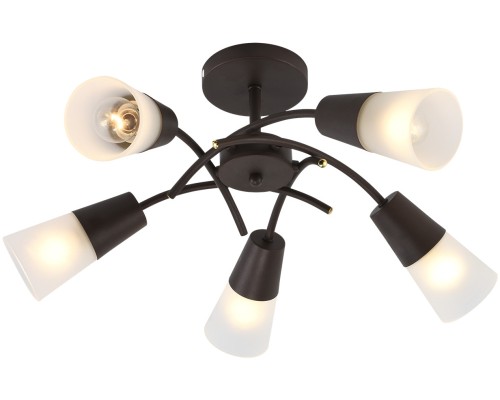 Потолочная люстра Calla 1109/5P Wenge Escada