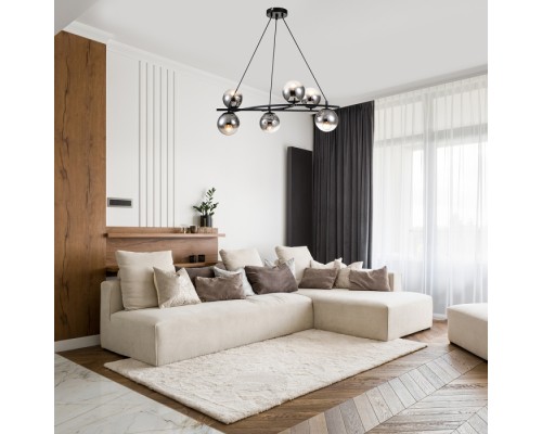 Подвесной светильник Balance 1119/6S Black Escada