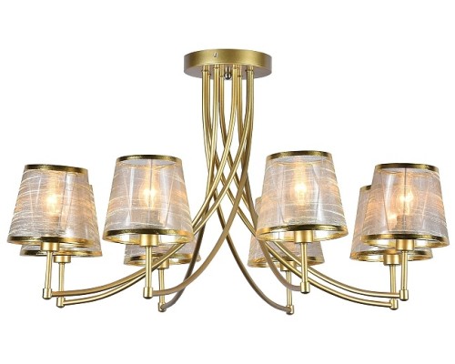 Потолочная люстра  1126/8PL Gold Escada