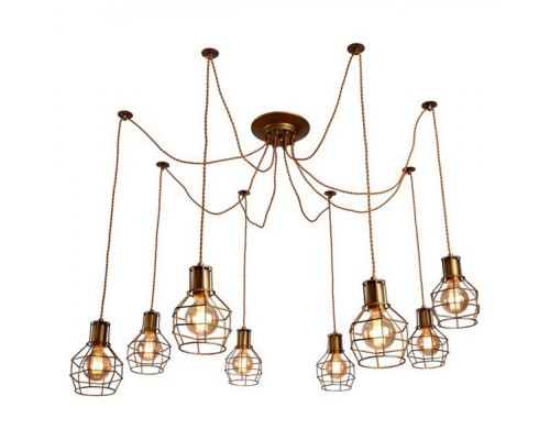 Подвесной светильник  1129/8S (Bronze) Escada