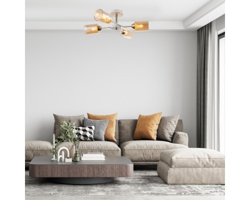 Потолочная люстра Vertigo 1131/4P White/Gold Escada