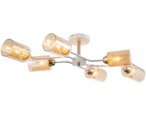Потолочная люстра Vertigo 1131/6P White/Gold Escada