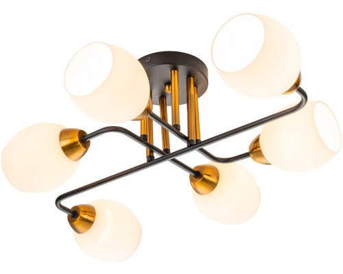 Потолочная люстра Hope 1132/6P Black Escada