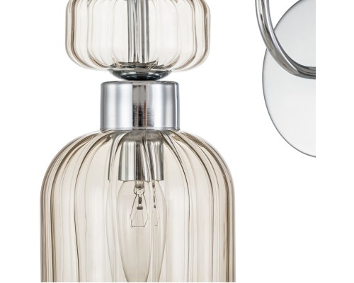Бра Gloss 1141/1A Chrome/Beige Escada