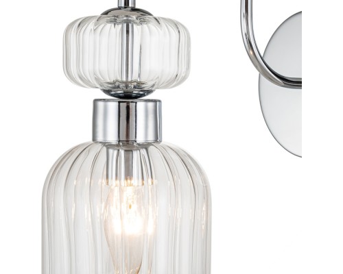 Бра Gloss 1141/1A Chrome/Clear Escada