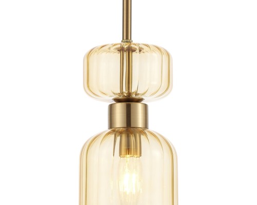 Подвесной светильник Gloss 1141/1S Amber Escada