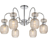 Потолочная люстра Gloss 1141/6PL Chrome/Beige Escada