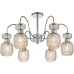 Потолочная люстра Gloss 1141/6PL Chrome/Beige Escada