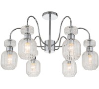 Потолочная люстра Gloss 1141/6PL Chrome/Clear Escada