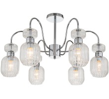 Потолочная люстра Gloss 1141/6PL Chrome/Clear Escada