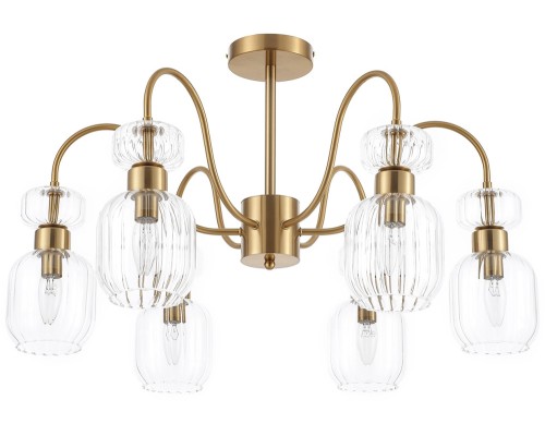 Потолочная люстра Gloss 1141/6PL Clear Escada