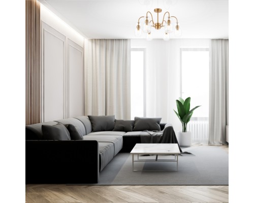 Потолочная люстра Gloss 1141/6PL Clear Escada