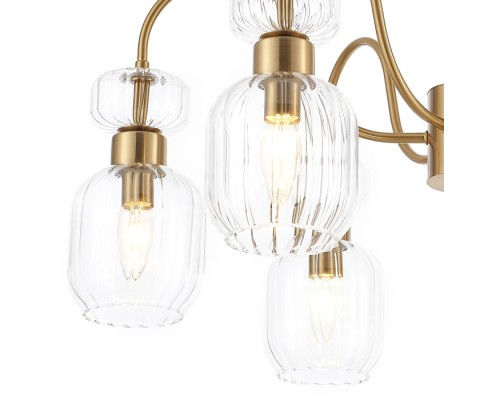 Потолочная люстра Gloss 1141/6PL Clear Escada