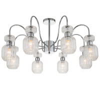 Потолочная люстра Gloss 1141/8PL Chrome/Clear Escada