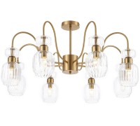 Потолочная люстра Gloss 1141/8PL Clear Escada