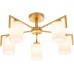 Потолочная люстра Style 1142/5P Gold Escada