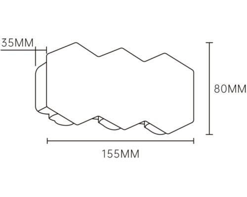 Архитектурная подсветка 30004LED 30004W/02LED Escada