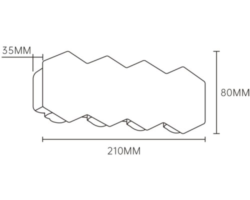 Архитектурная подсветка 30004LED 30004W/03LED Escada