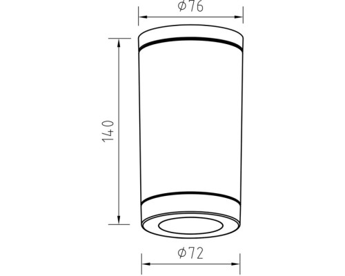 Потолочный светильник уличный 30008 30008P/01 Escada