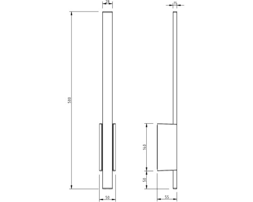 Настенный светильник уличный 30009 30009W/01LED Escada