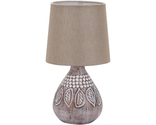 Интерьерная настольная лампа Natural 6006/1L Brown Escada
