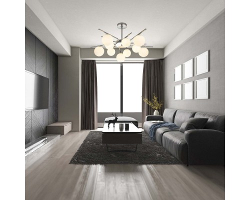 Потолочная люстра Sphere 642/10P Silver Escada