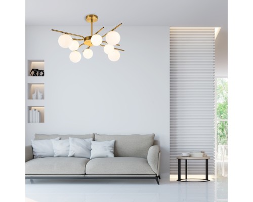 Потолочная люстра Sphere 642/8P Brass Escada